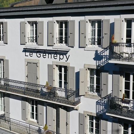 Le Genepy - Appart'Hotel De Charme Шамони Екстериор снимка