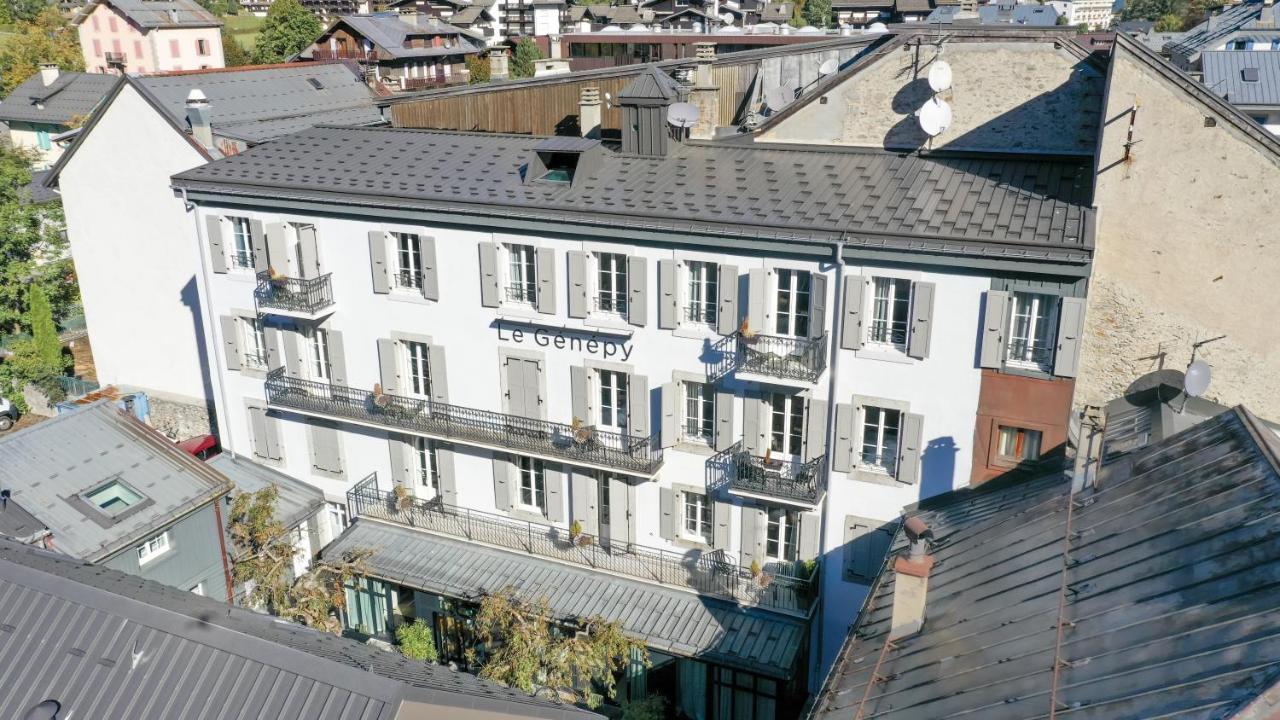 Le Genepy - Appart'Hotel De Charme Шамони Екстериор снимка