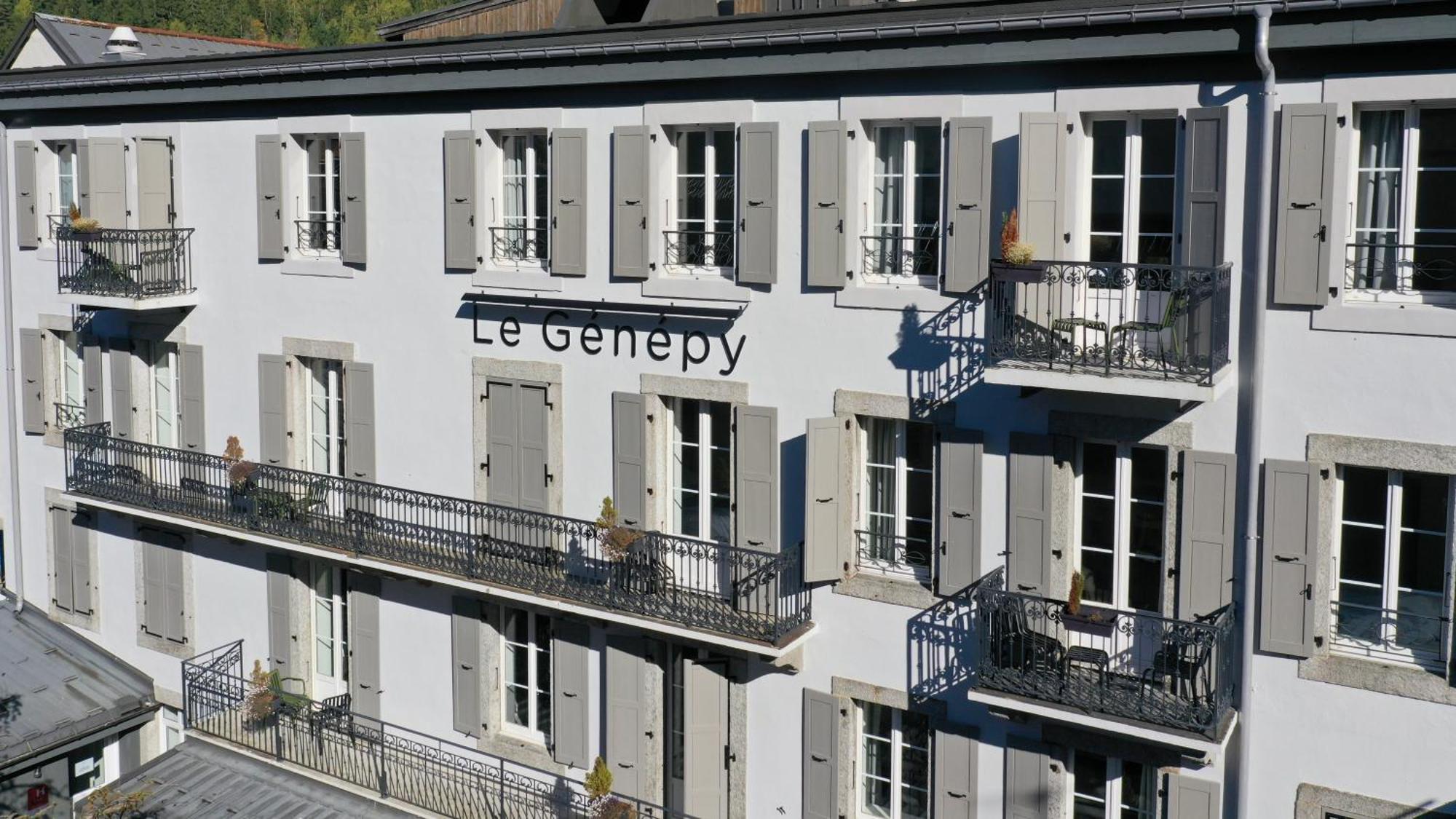 Le Genepy - Appart'Hotel De Charme Шамони Екстериор снимка